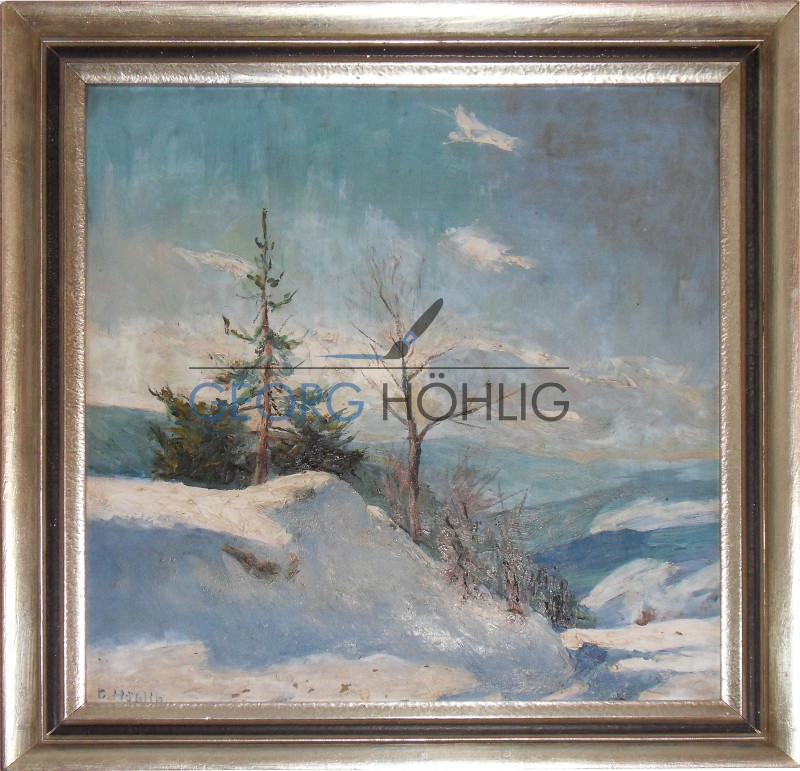 Georg Höhlig Crandorf Wachhütte im Winter